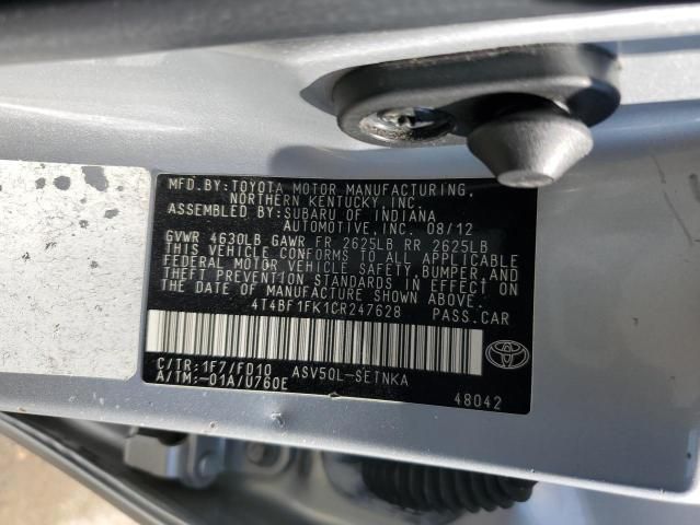 2012 Toyota Camry Base