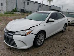 Salvage cars for sale at Chicago Heights, IL auction: 2015 Toyota Camry Hybrid