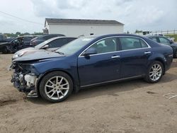 Chevrolet Malibu LTZ salvage cars for sale: 2010 Chevrolet Malibu LTZ