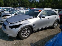 Infiniti qx70 salvage cars for sale: 2017 Infiniti QX70