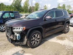 Salvage cars for sale from Copart Leroy, NY: 2020 GMC Acadia SLE