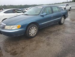 Lincoln Continental salvage cars for sale: 2001 Lincoln Continental