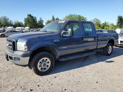 Salvage cars for sale from Copart Portland, OR: 2006 Ford F250 Super Duty