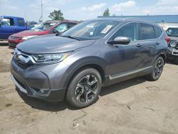 Honda CR-V Touring salvage cars for sale: 2019 Honda CR-V Touring