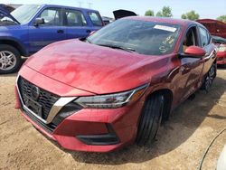 Nissan salvage cars for sale: 2020 Nissan Sentra SV