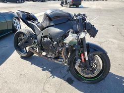Salvage cars for sale from Copart Fresno, CA: 2021 Kawasaki ZX1002 M