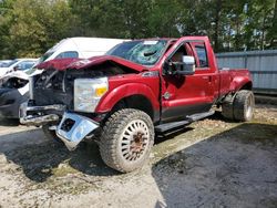 Salvage trucks for sale at Greenwell Springs, LA auction: 2015 Ford F350 Super Duty