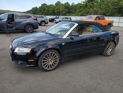 Salvage cars for sale at Brookhaven, NY auction: 2009 Audi A4 3.2 Cabriolet Quattro