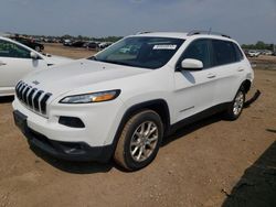 Salvage cars for sale at Elgin, IL auction: 2018 Jeep Cherokee Latitude