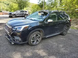 Salvage cars for sale at Center Rutland, VT auction: 2022 Subaru Forester Touring