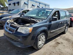 Salvage cars for sale from Copart Albuquerque, NM: 2015 Dodge Grand Caravan SE