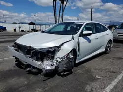 Salvage cars for sale from Copart Van Nuys, CA: 2019 Honda Civic LX