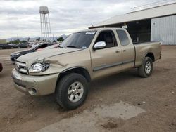 Salvage trucks for sale at Phoenix, AZ auction: 2006 Toyota Tundra Access Cab SR5