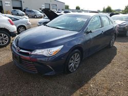 Salvage cars for sale at Elgin, IL auction: 2017 Toyota Camry LE