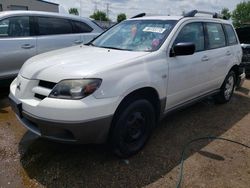 Salvage cars for sale at Elgin, IL auction: 2003 Mitsubishi Outlander LS