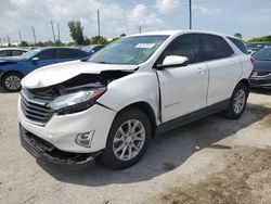 Salvage cars for sale at Miami, FL auction: 2020 Chevrolet Equinox LT