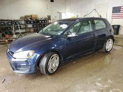 Salvage cars for sale at Portland, MI auction: 2015 Volkswagen Golf