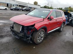 Salvage cars for sale at New Britain, CT auction: 2020 Hyundai Santa FE SEL