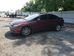 Honda salvage cars for sale: 2012 Honda Civic LX