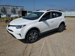 Salvage cars for sale from Copart Bismarck, ND: 2018 Toyota Rav4 LE