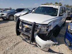 Salvage cars for sale at Temple, TX auction: 2016 Chevrolet Tahoe Police