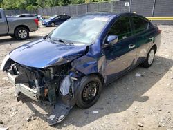 Salvage cars for sale at Waldorf, MD auction: 2019 Nissan Versa S