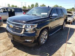 Chevrolet Suburban salvage cars for sale: 2015 Chevrolet Suburban K1500 LTZ