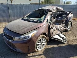 Salvage cars for sale from Copart Phoenix, AZ: 2017 KIA Forte LX
