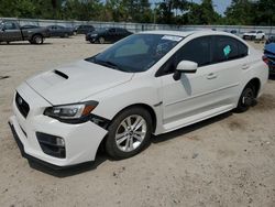 Salvage cars for sale at Hampton, VA auction: 2015 Subaru WRX Limited