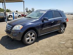 Salvage cars for sale from Copart San Diego, CA: 2011 Mercedes-Benz ML 350 Bluetec