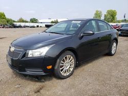 Salvage cars for sale from Copart Columbia Station, OH: 2011 Chevrolet Cruze ECO