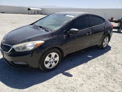 Salvage cars for sale from Copart Adelanto, CA: 2015 KIA Forte LX