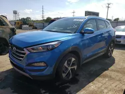 Salvage cars for sale at Dyer, IN auction: 2018 Hyundai Tucson Sport