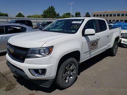 Salvage cars for sale at Littleton, CO auction: 2018 Chevrolet Colorado Z71