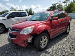 Salvage cars for sale at Riverview, FL auction: 2015 Chevrolet Equinox LT