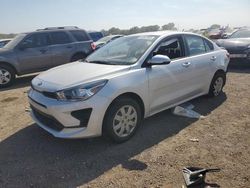 KIA salvage cars for sale: 2021 KIA Rio LX