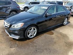 Salvage cars for sale at Woodhaven, MI auction: 2014 Mercedes-Benz E 350 4matic