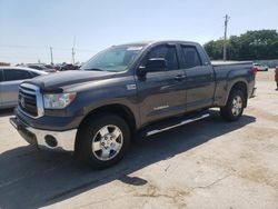 Salvage cars for sale from Copart Oklahoma City, OK: 2011 Toyota Tundra Double Cab SR5