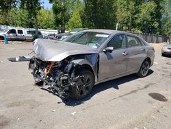 Salvage cars for sale from Copart Portland, OR: 2023 Hyundai Elantra Blue
