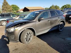 Vehiculos salvage en venta de Copart Denver, CO: 2016 Mazda CX-5 GT