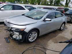 Chevrolet Malibu salvage cars for sale: 2017 Chevrolet Malibu LT