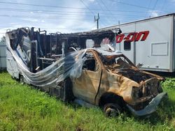 Salvage Trucks for parts for sale at auction: 2021 Ford Econoline E450 Super Duty Cutaway Van