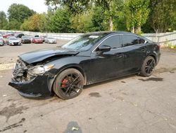 Salvage cars for sale at Portland, OR auction: 2015 Mazda 6 Grand Touring