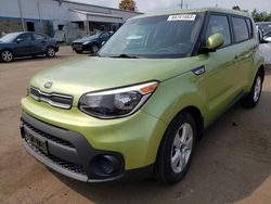 Salvage cars for sale at New Britain, CT auction: 2017 KIA Soul