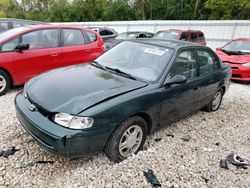 Salvage cars for sale from Copart Franklin, WI: 2000 Chevrolet GEO Prizm Base