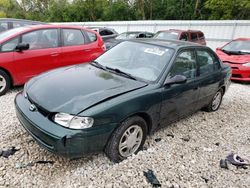 Chevrolet Prizm salvage cars for sale: 2000 Chevrolet GEO Prizm Base