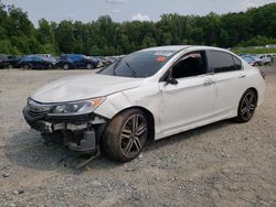 Salvage cars for sale at Finksburg, MD auction: 2017 Honda Accord Sport Special Edition