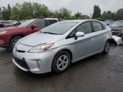 Salvage cars for sale at Portland, OR auction: 2015 Toyota Prius