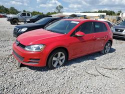 Volkswagen salvage cars for sale: 2015 Volkswagen Golf TDI