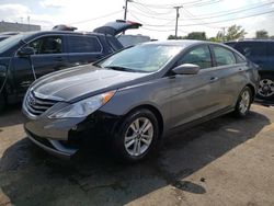 Salvage cars for sale from Copart Chicago Heights, IL: 2013 Hyundai Sonata GLS